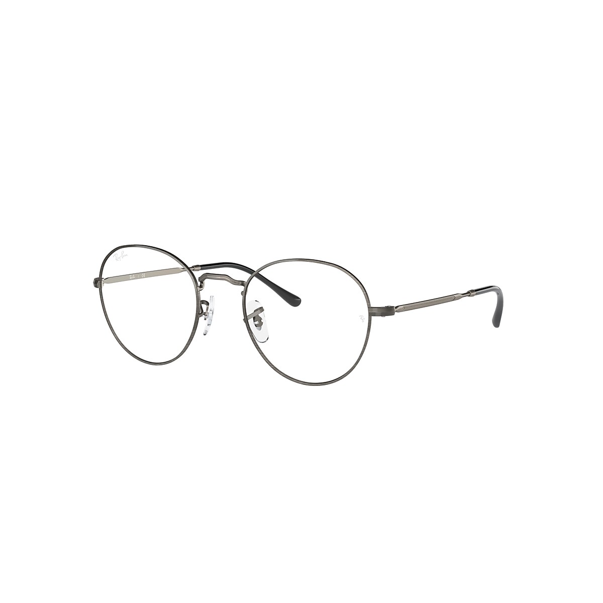 ROUND METAL OPTICS II Eyeglasses with Gunmetal Frame - RB3582V 