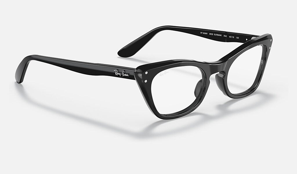 Miss Burbank Optics Kids Eyeglasses with Black Frame | Ray-Ban®