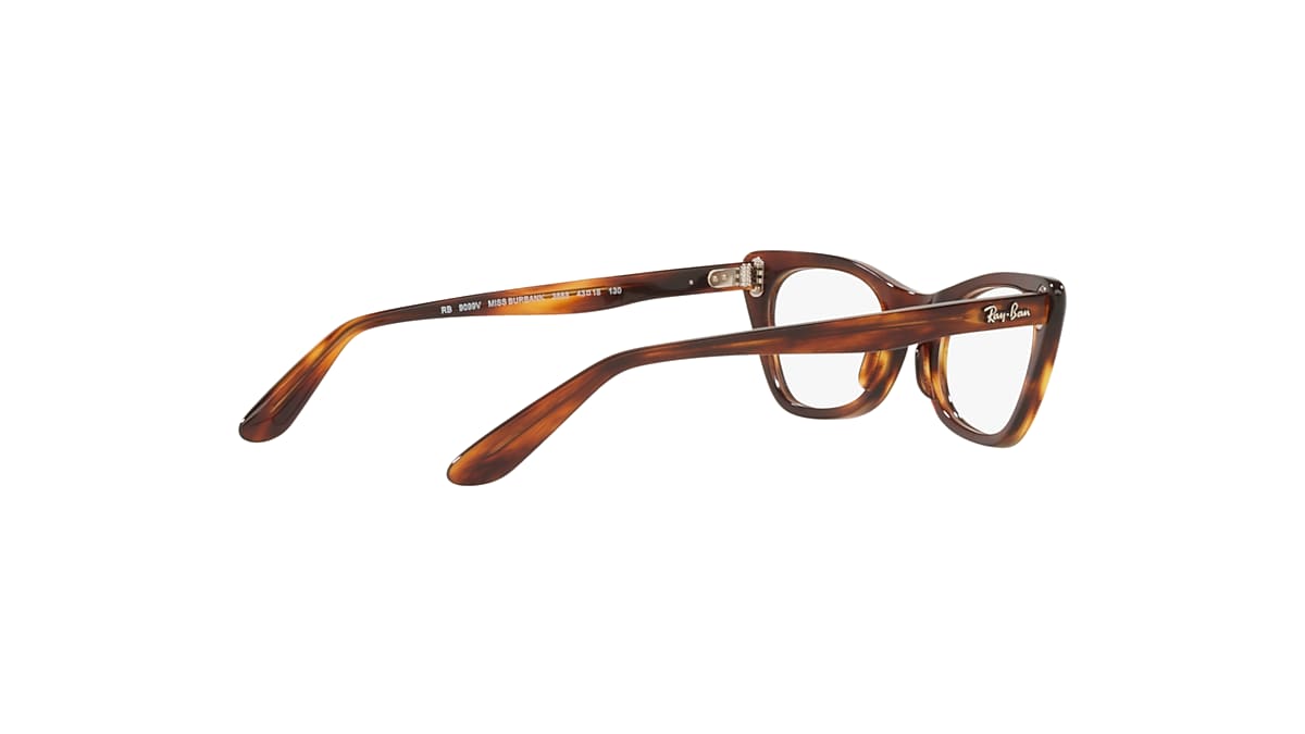 MISS BURBANK OPTICS KIDS Eyeglasses with Striped Havana Frame