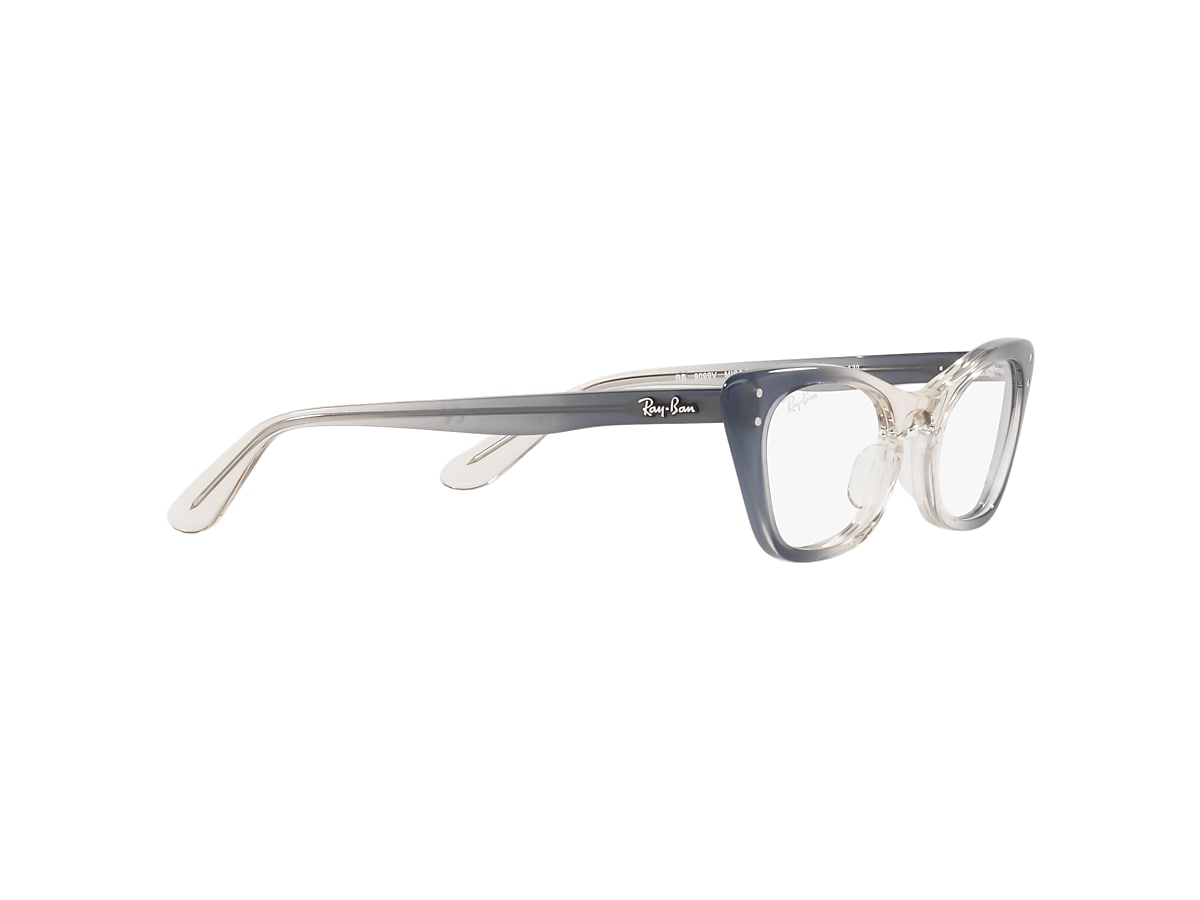 MISS BURBANK OPTICS KIDS Eyeglasses with Transparent Blue Frame