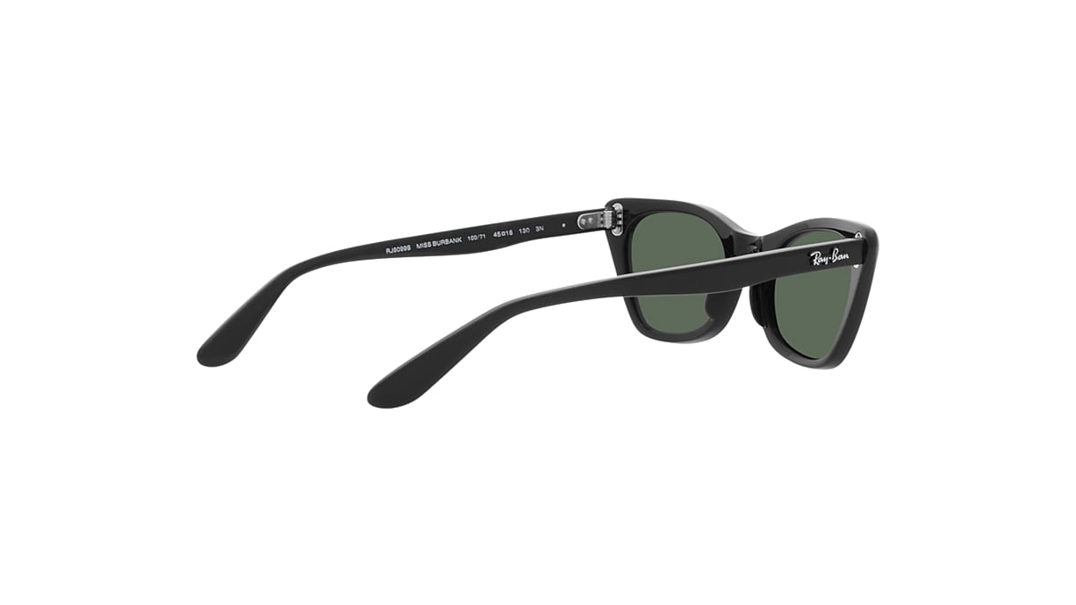 Miss Burbank Kids Sunglasses in Black and Green | Ray-Ban®