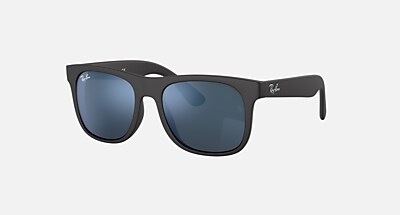 JUSTIN KIDS Sunglasses in Black and Dark Green (50-16) - RB9069SF