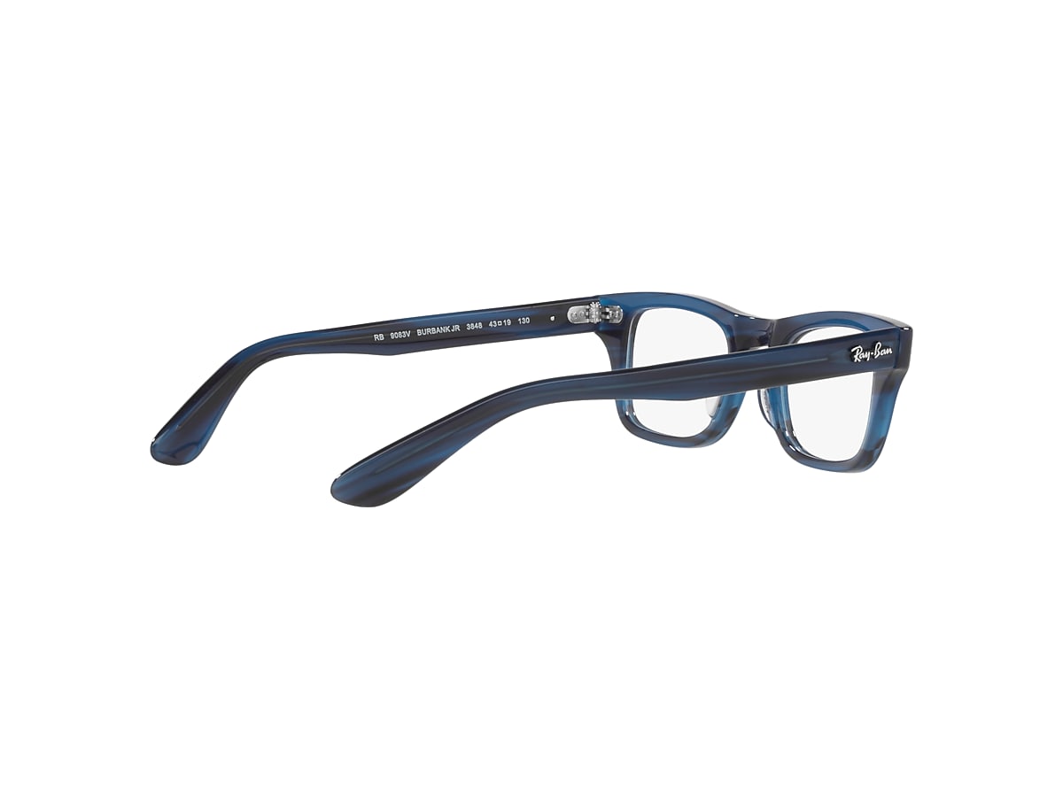 BURBANK OPTICS KIDS Eyeglasses with Striped Blue Frame - RY9083V