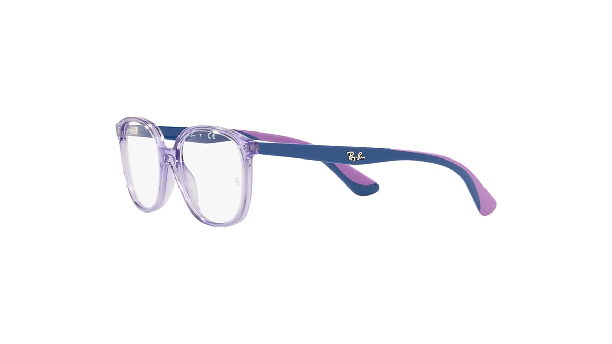 RB1598 OPTICS KIDS Eyeglasses with Transparent Violet Frame