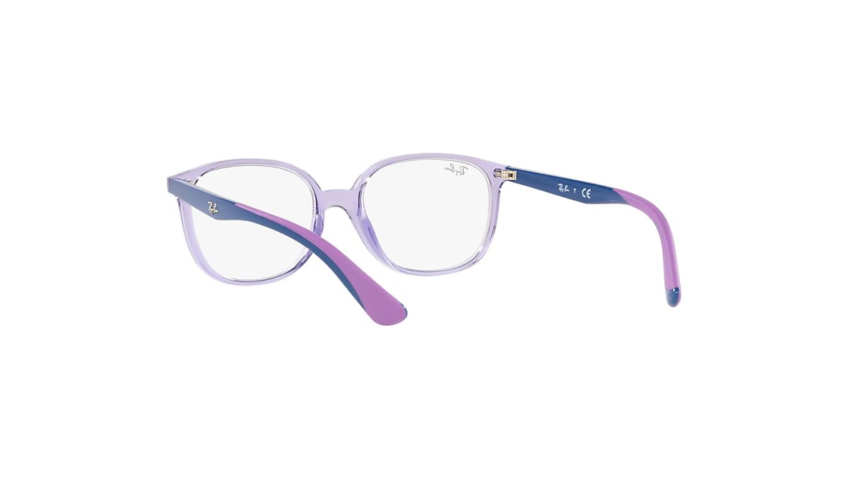 RB1598 OPTICS KIDS Eyeglasses with Transparent Violet Frame