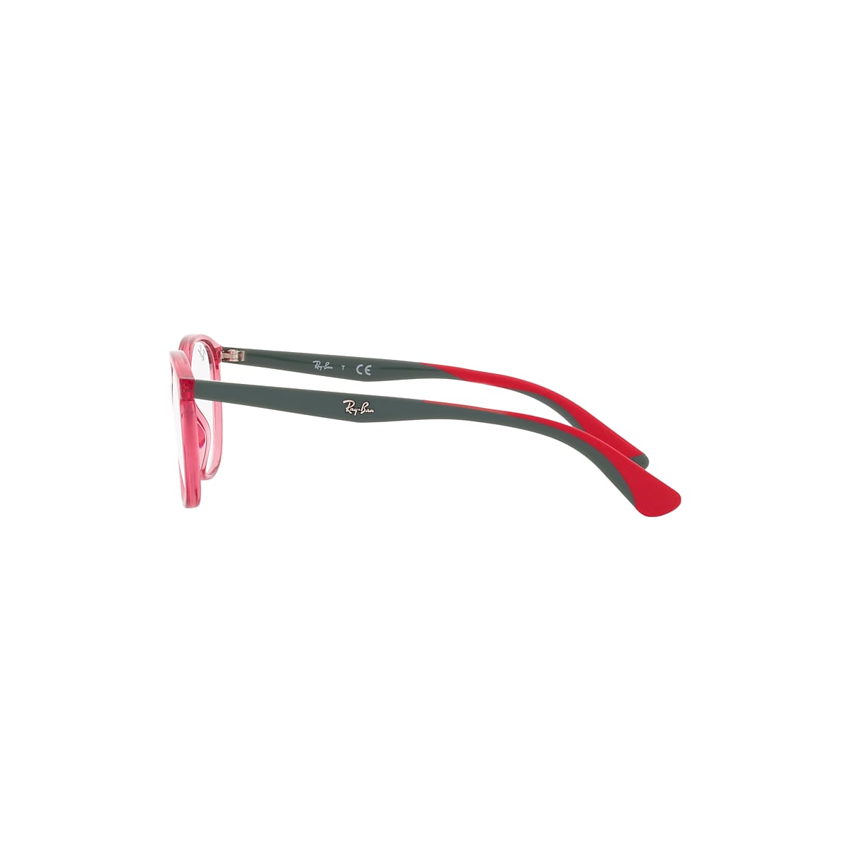 RB1598 OPTICS KIDS Eyeglasses with Transparent Red Frame