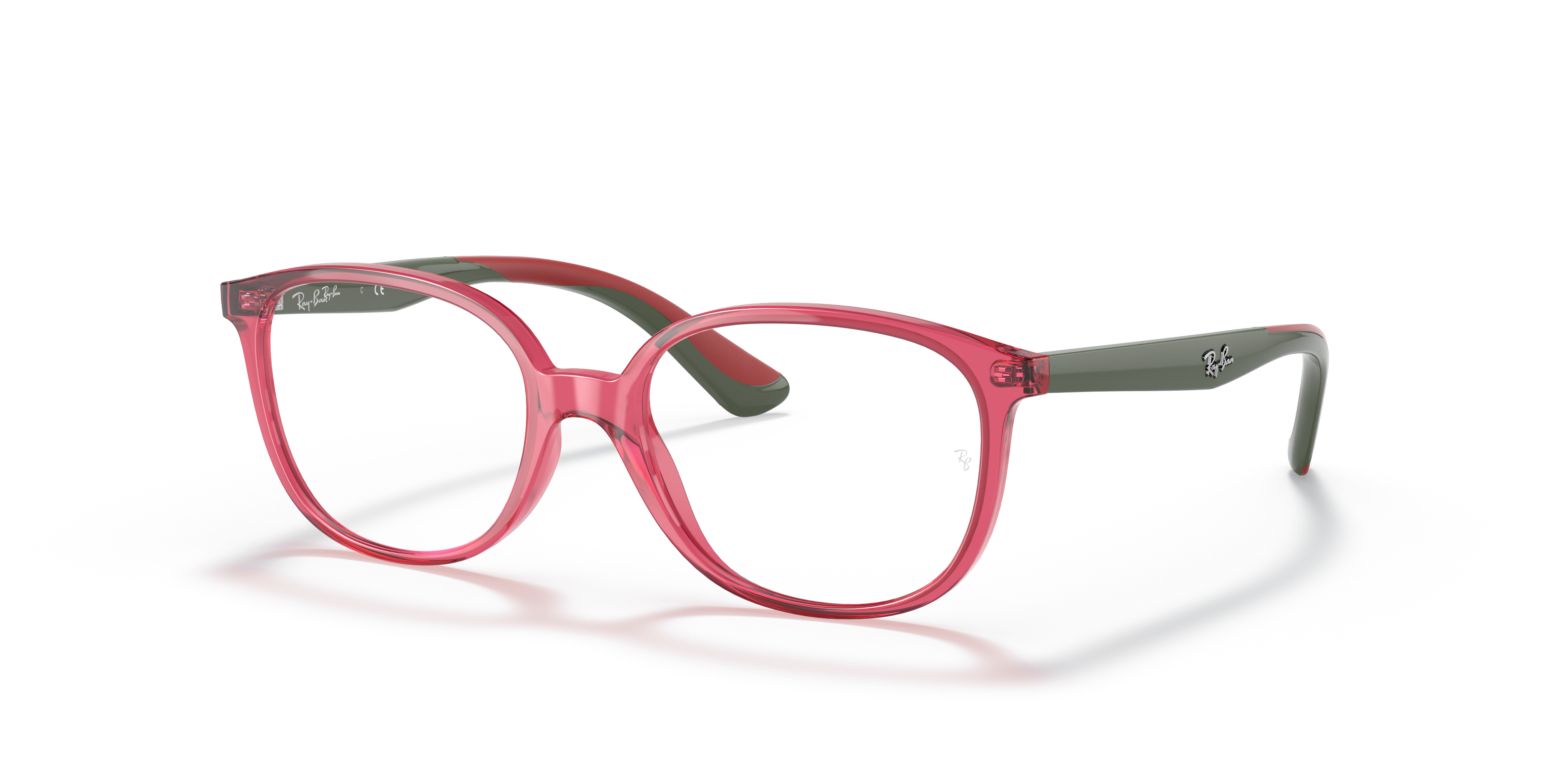 Occhiali da Vista Rb1598 Optics Kids con montatura Rosso Trasparente | Ray- Ban®