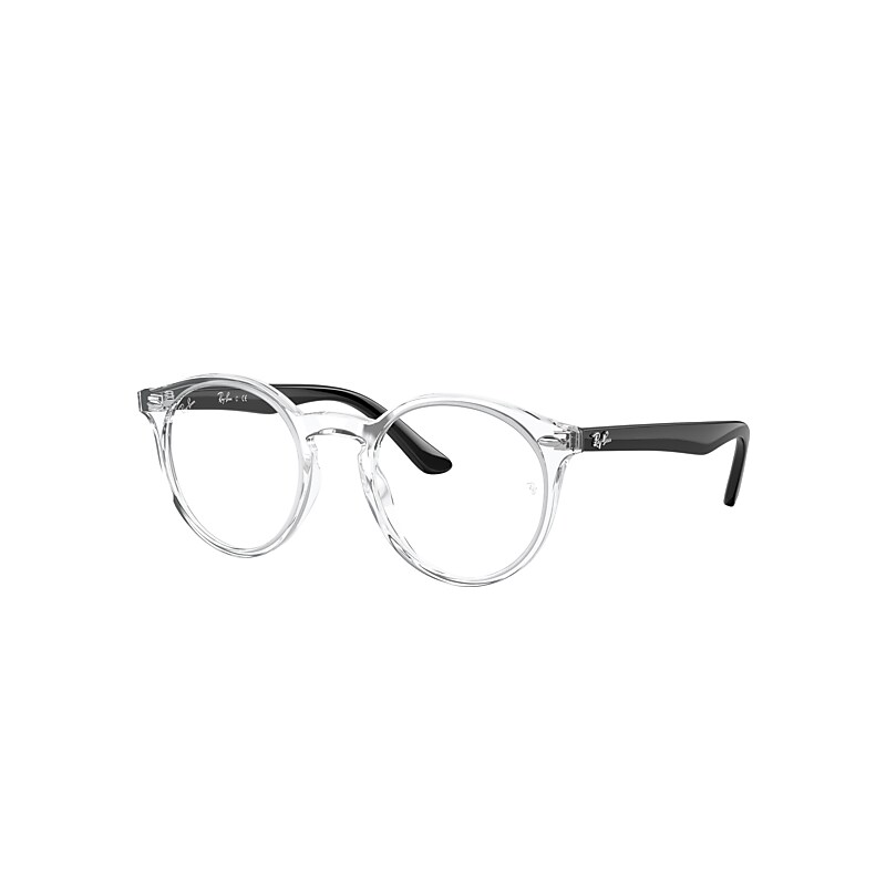 Ray-Ban Junior Rb1594 Optics Kids Eyeglasses Black Frame Clear Lenses Polarized 42-19