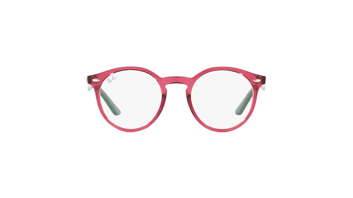 RB1594 OPTICS KIDS Eyeglasses with Transparent Red Frame - RY1594