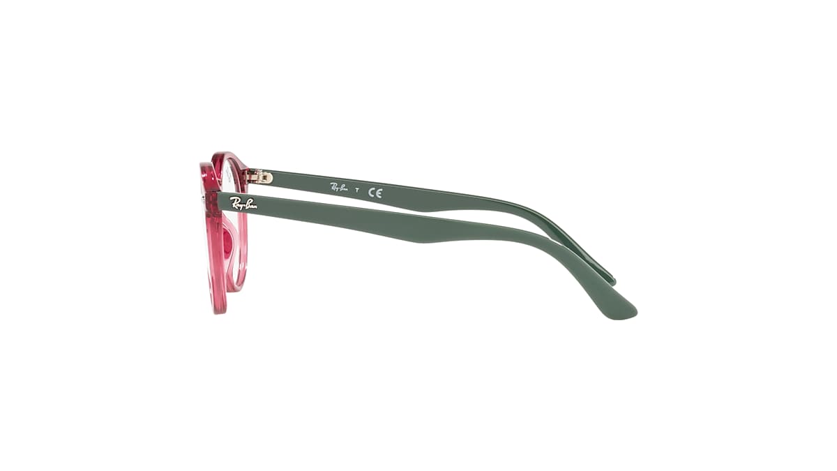 RB1594 OPTICS KIDS Eyeglasses with Transparent Red Frame - RY1594