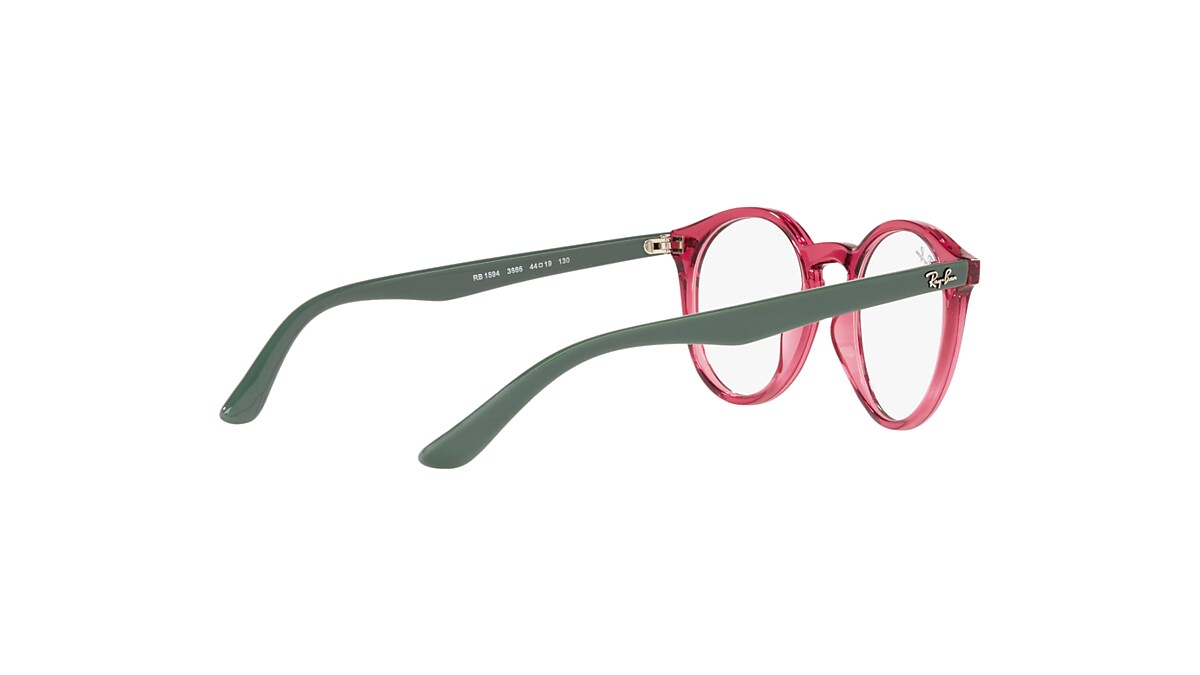 RB1594 OPTICS KIDS Eyeglasses with Transparent Red Frame - RY1594