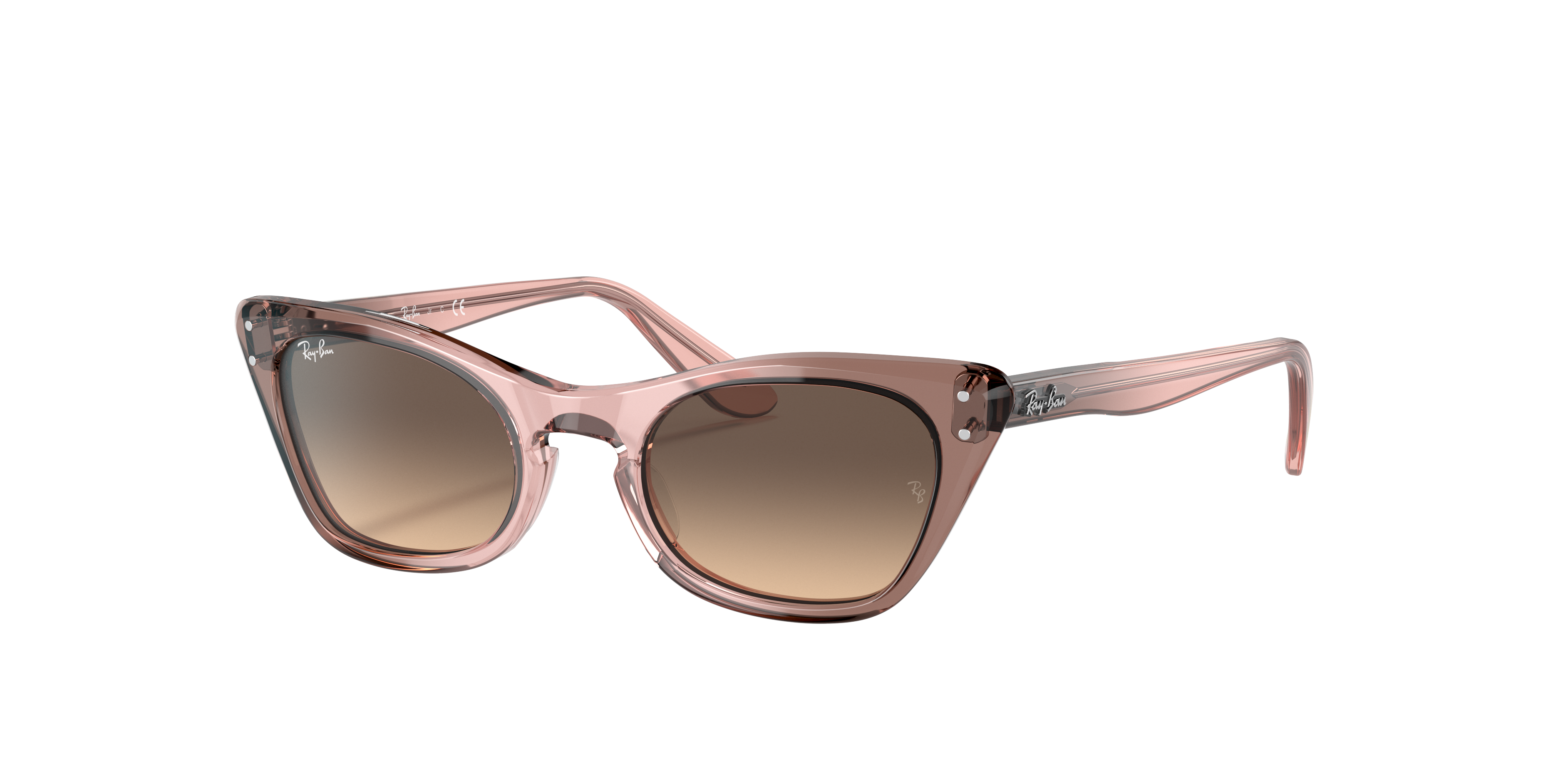 Miss Burbank Kids Sunglasses in Brown & Rose and Grey | Ray-Ban®