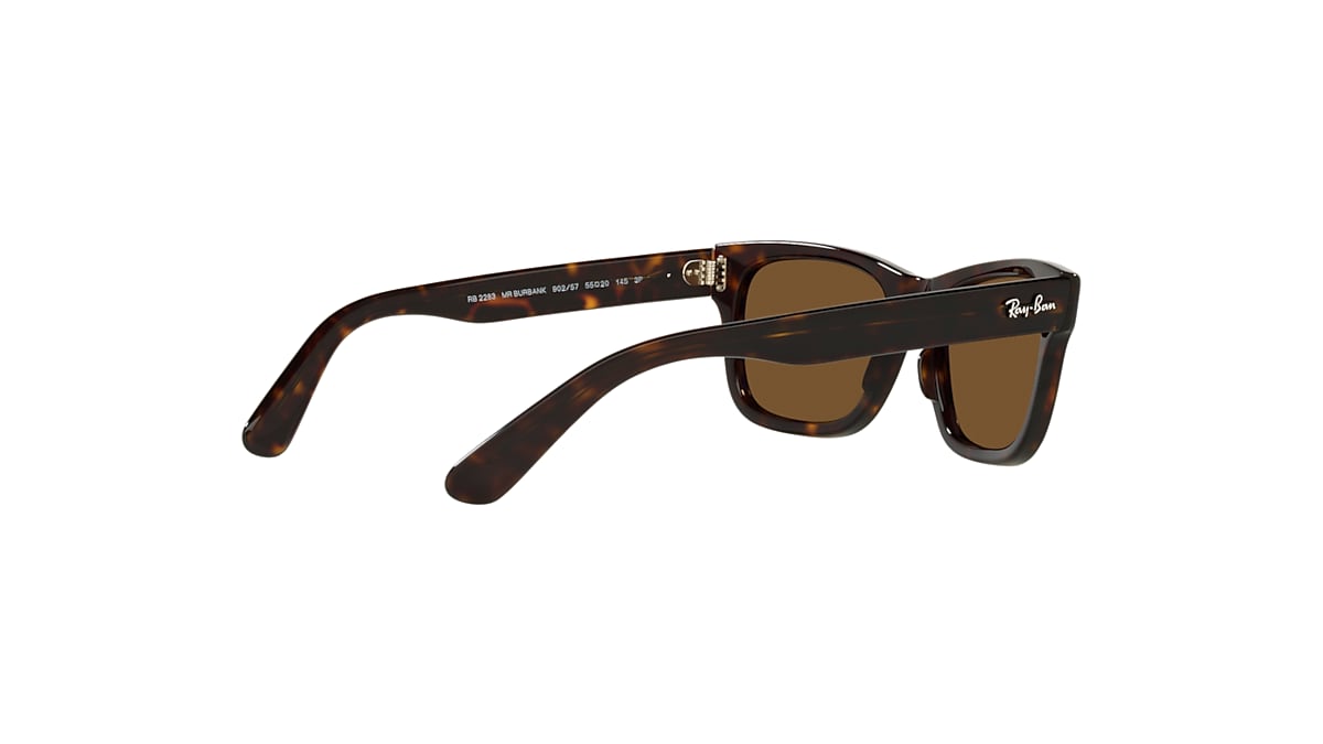 BURBANK Sunglasses in Havana and Brown - RB2283 | Ray-Ban® US