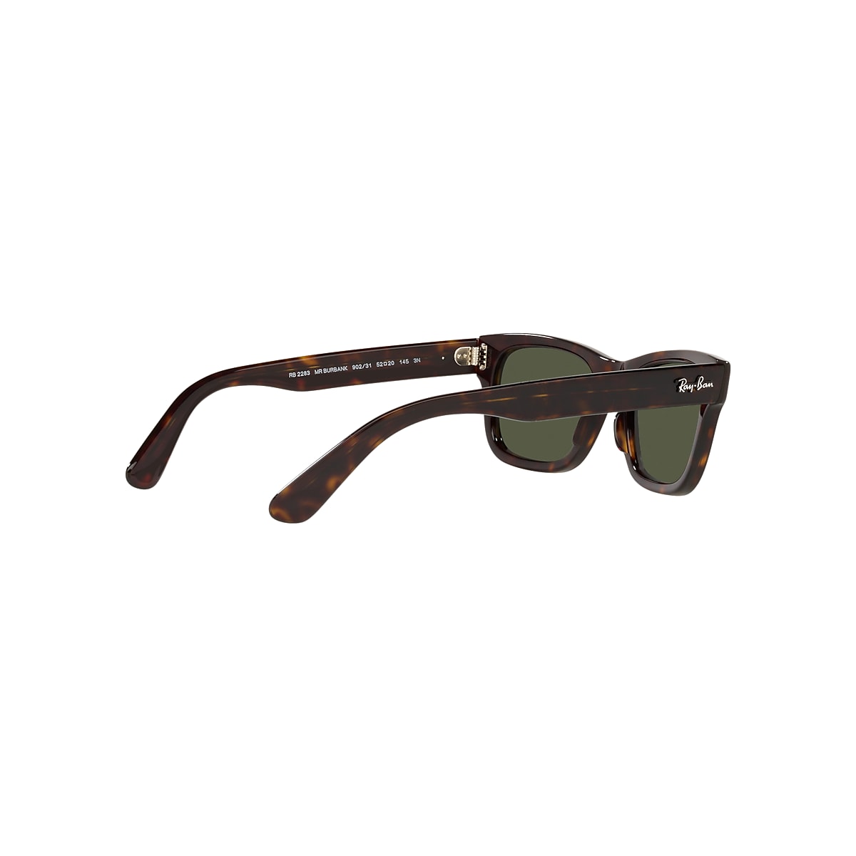 BURBANK Sunglasses in Havana and Green - RB2283 | Ray-Ban® US