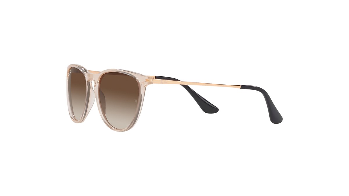 ERIKA KIDS Sunglasses in Transparent Light Brown and