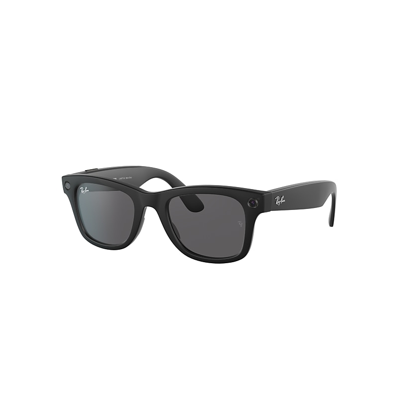 Ray-Ban Ray-Ban Stories | Wayfarer Electronics Matte Black Frame Grey Lenses 50-22
