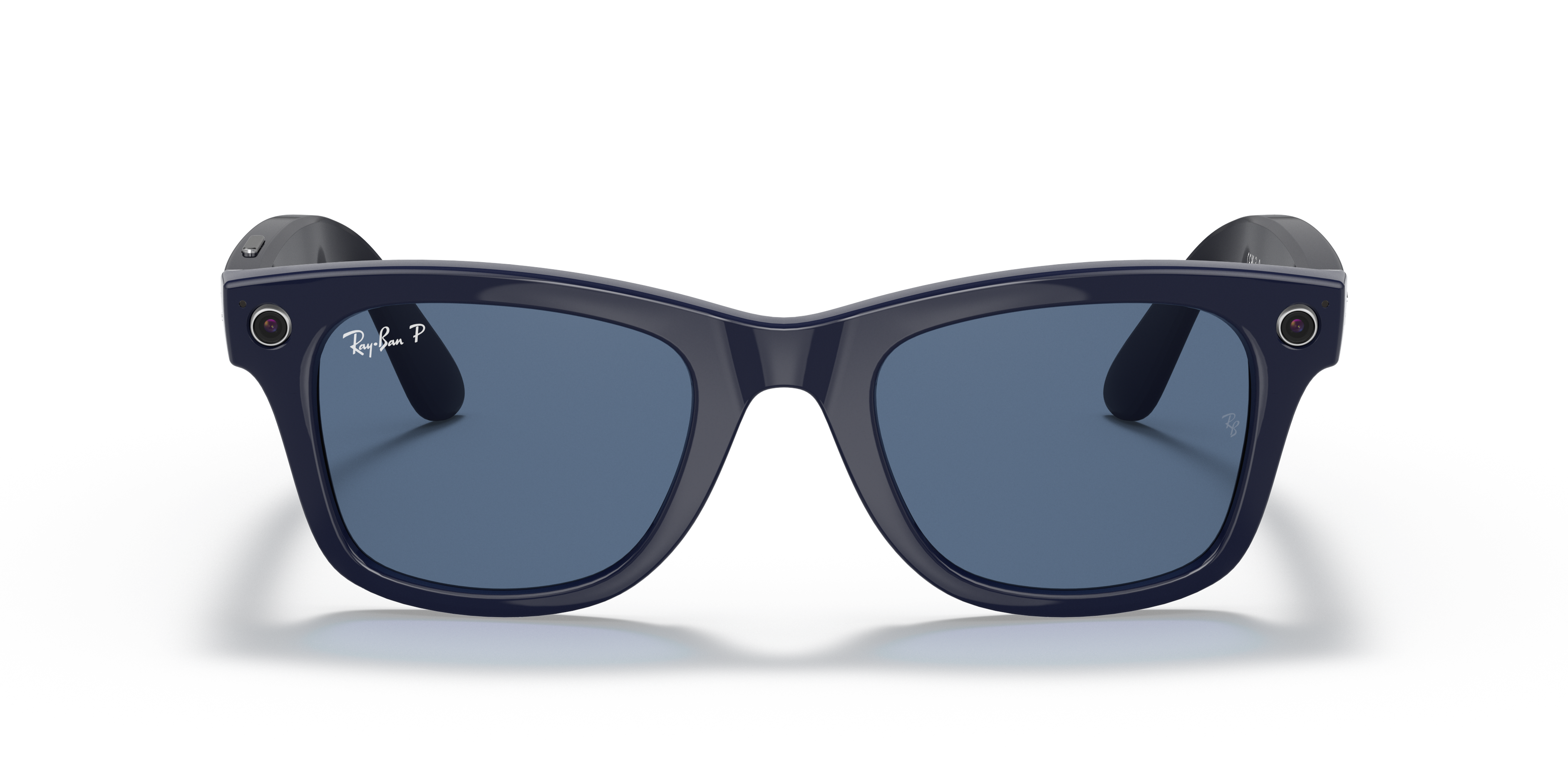 ray ban dark blue sunglasses