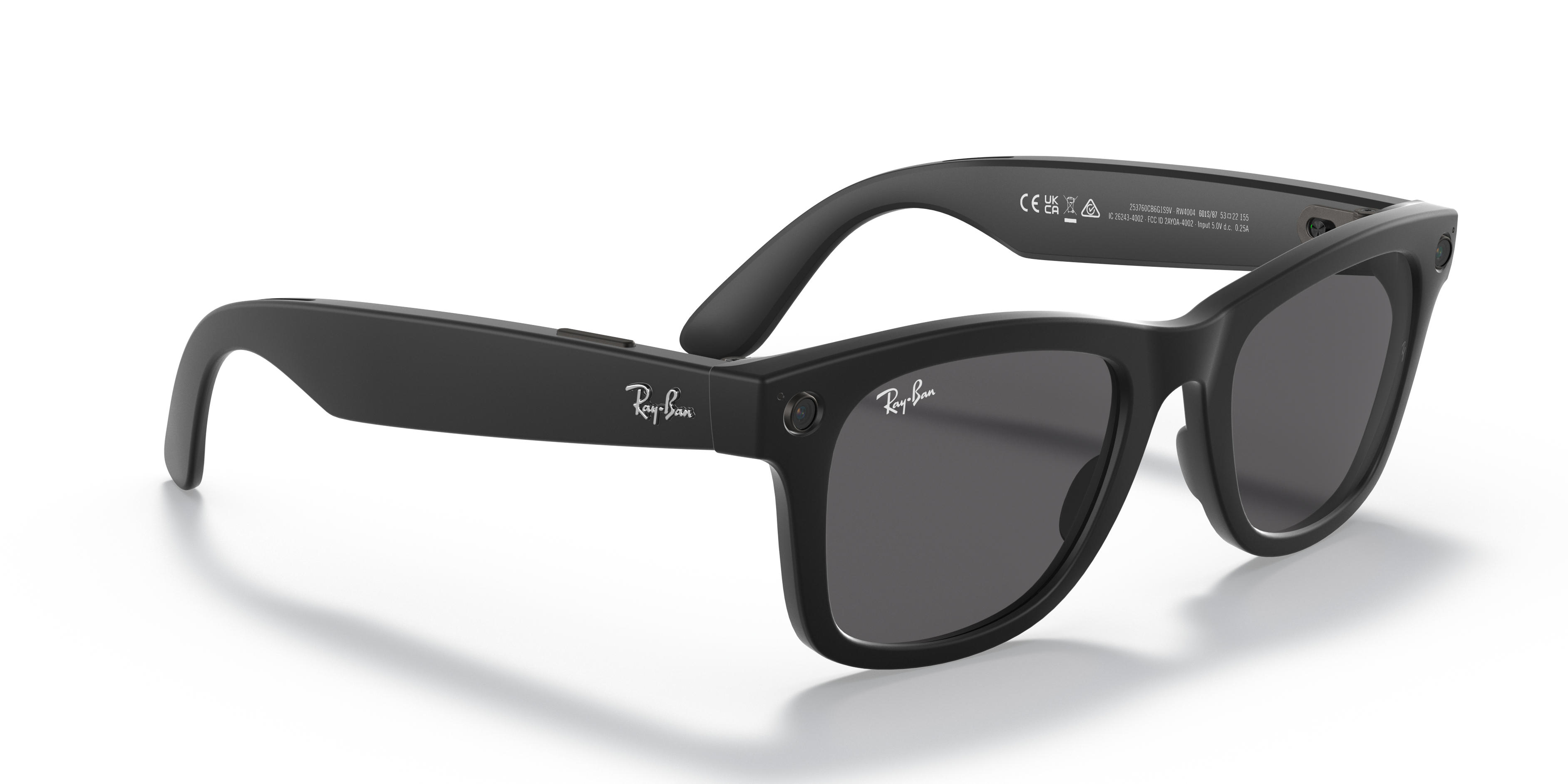 flat black wayfarer sunglasses