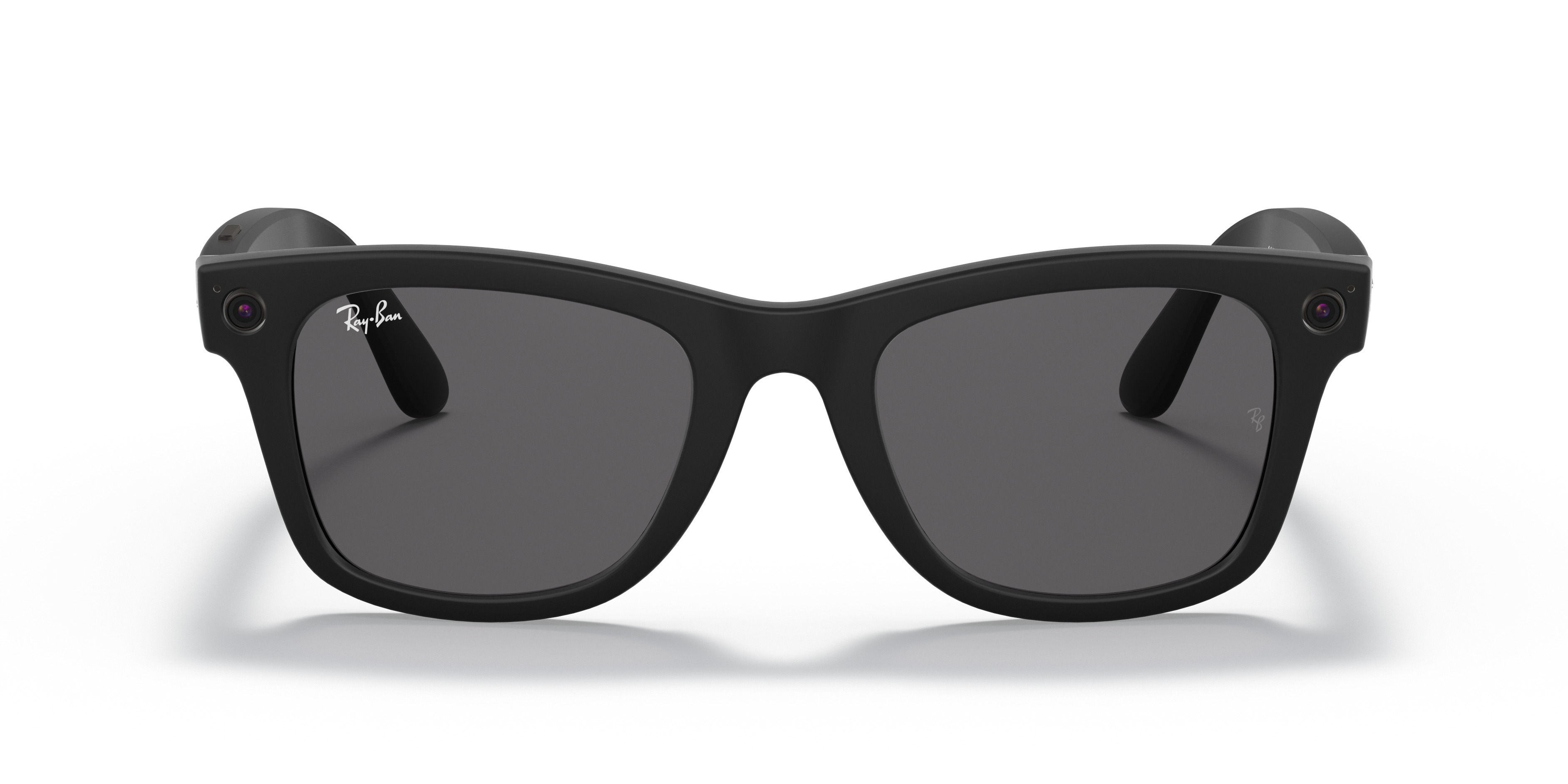 matte gray ray ban wayfarer