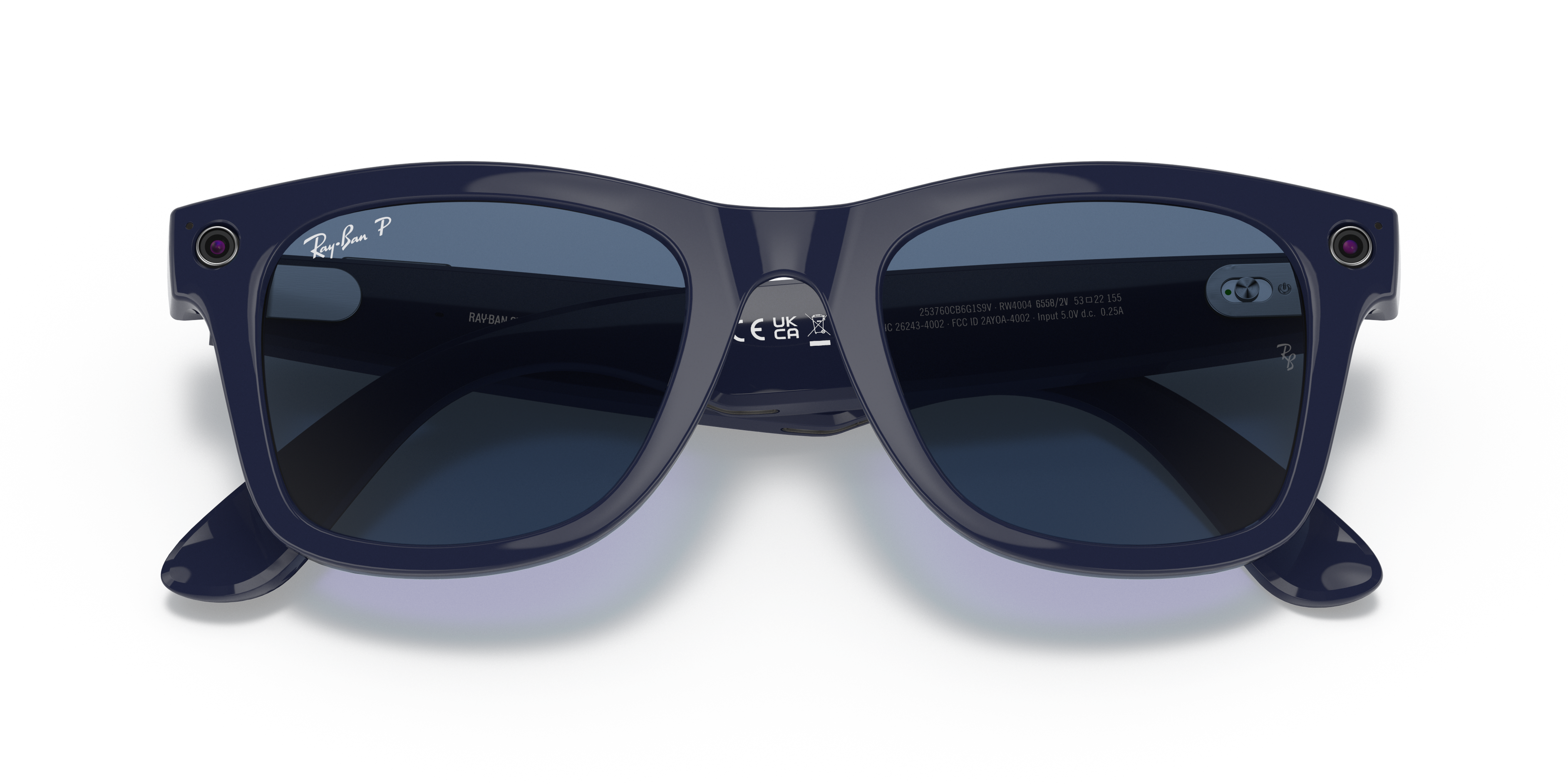 ray ban with p on lens