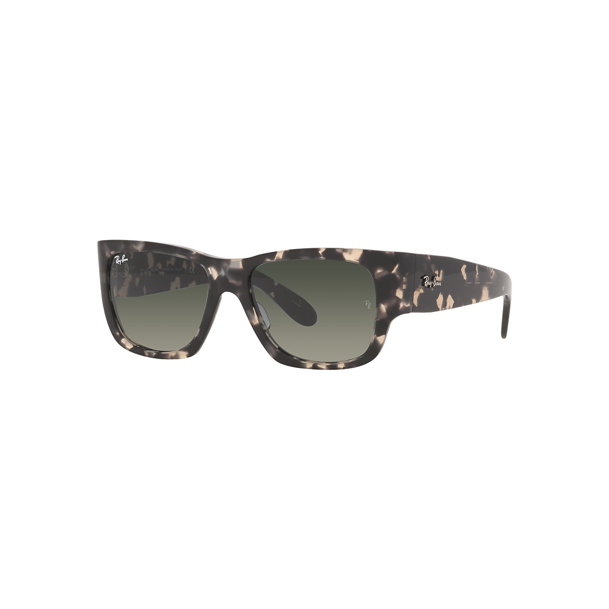 NOMAD FLECK Sunglasses in Grey Havana and Grey - RB2187 | Ray-Ban® US