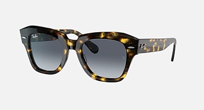 STATE STREET FLECK Sunglasses in Grey Havana and Grey Gradient
