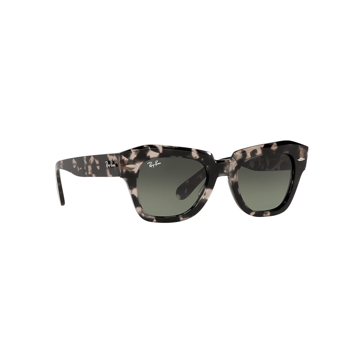 STATE STREET FLECK Sunglasses in Grey Havana and Grey