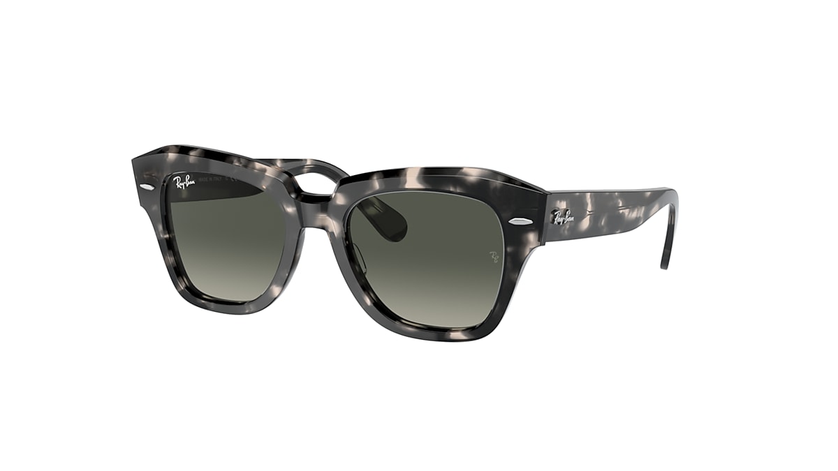 STATE STREET FLECK Sunglasses in Grey Havana and Grey