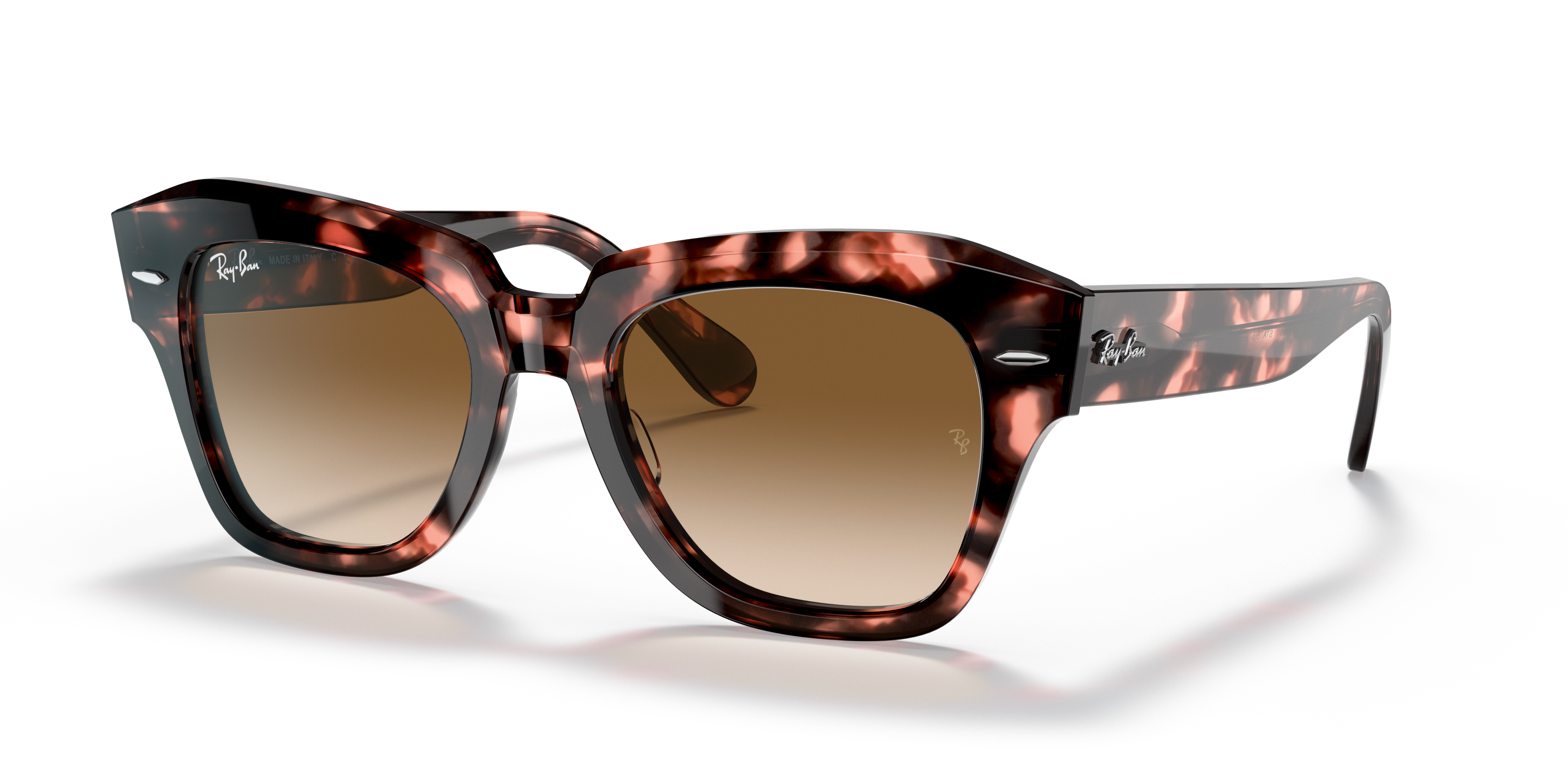 ray ban state street brown