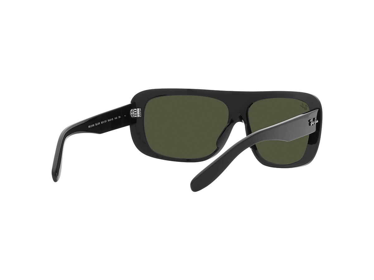 BLAIR Sunglasses in Black and Green - RB2196 | Ray-Ban® EU