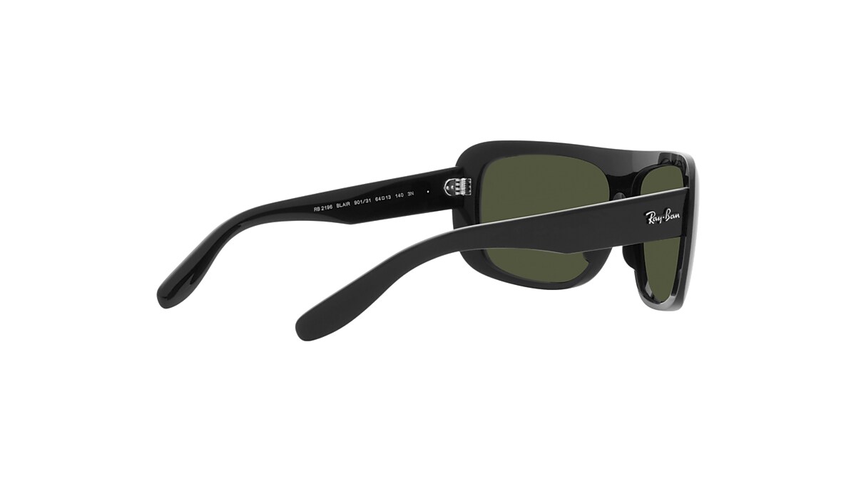 BLAIR Sunglasses in Black and Green - RB2196 | Ray-Ban® EU