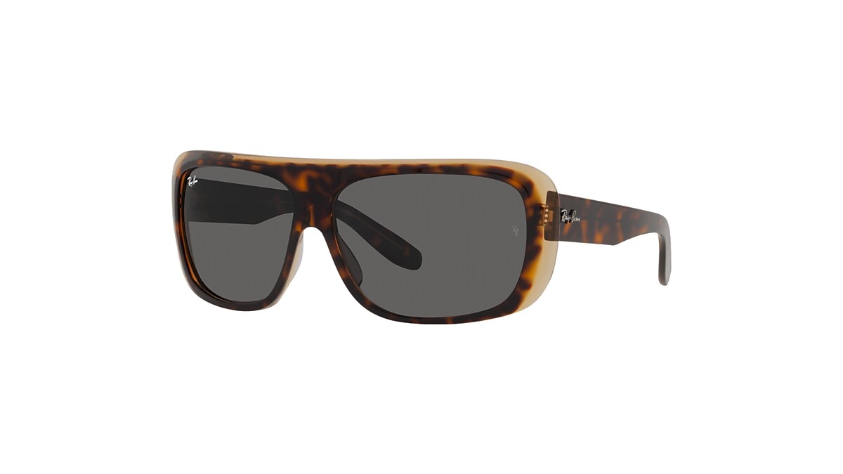 BLAIR Sunglasses in Havana On Transparent Brown and Grey - RB2196