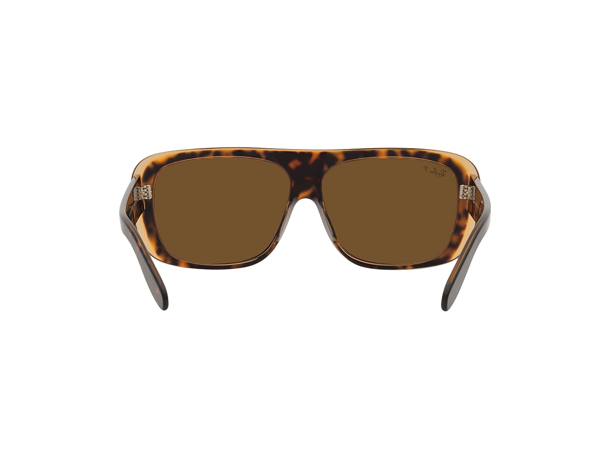 BLAIR Sunglasses in Havana On Transparent Brown and Brown - RB2196