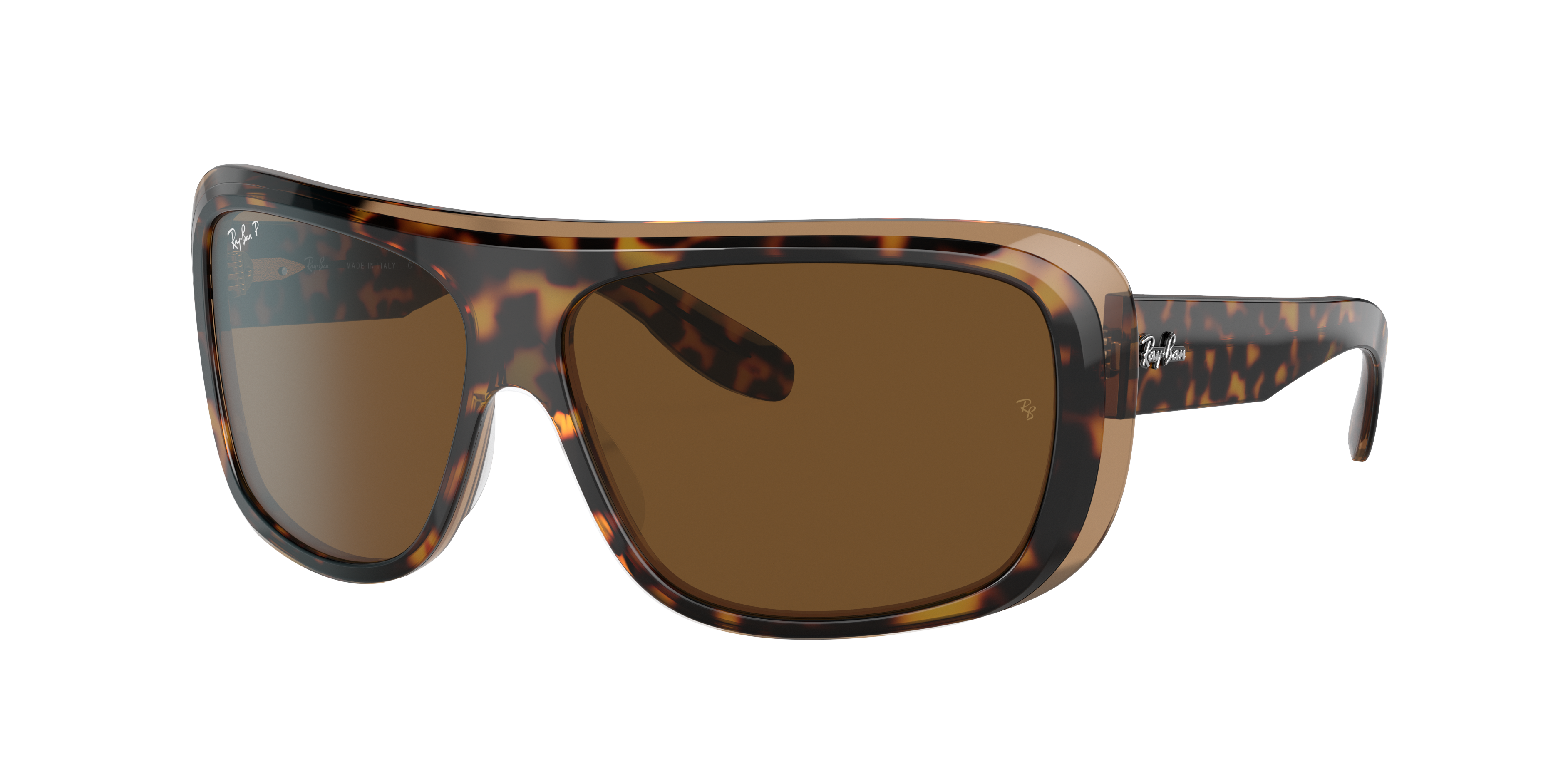 Óculos de Sol Ray-Ban armação tartaruga.