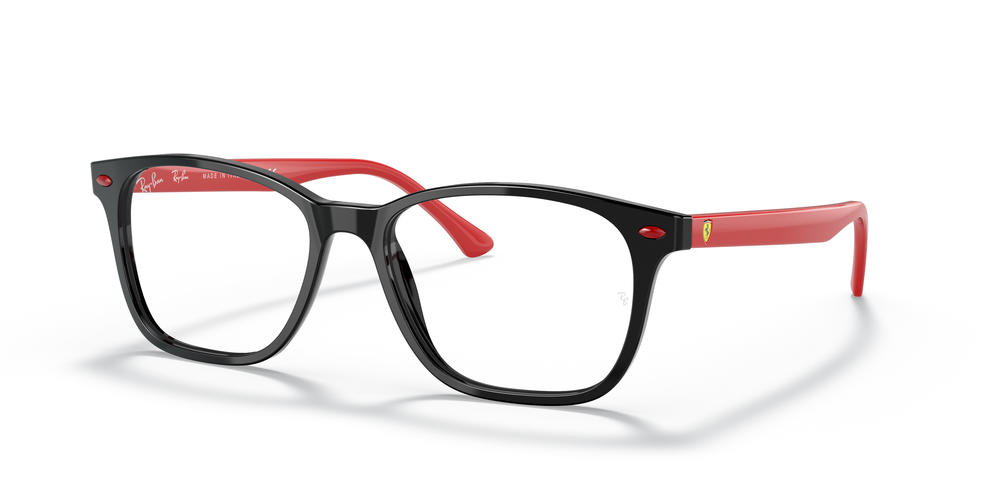 black and pink ray ban eyeglasses