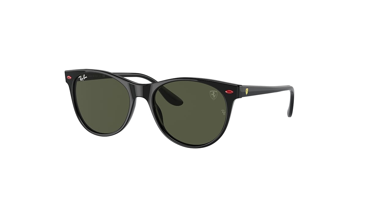 RB2202M SCUDERIA FERRARI COLLECTION Sunglasses in Black and Green 