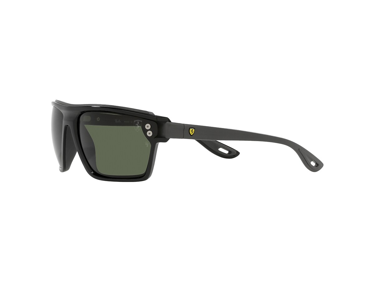 Rb4370m Scuderia Ferrari Collection Sunglasses in Black and Green | Ray-Ban®