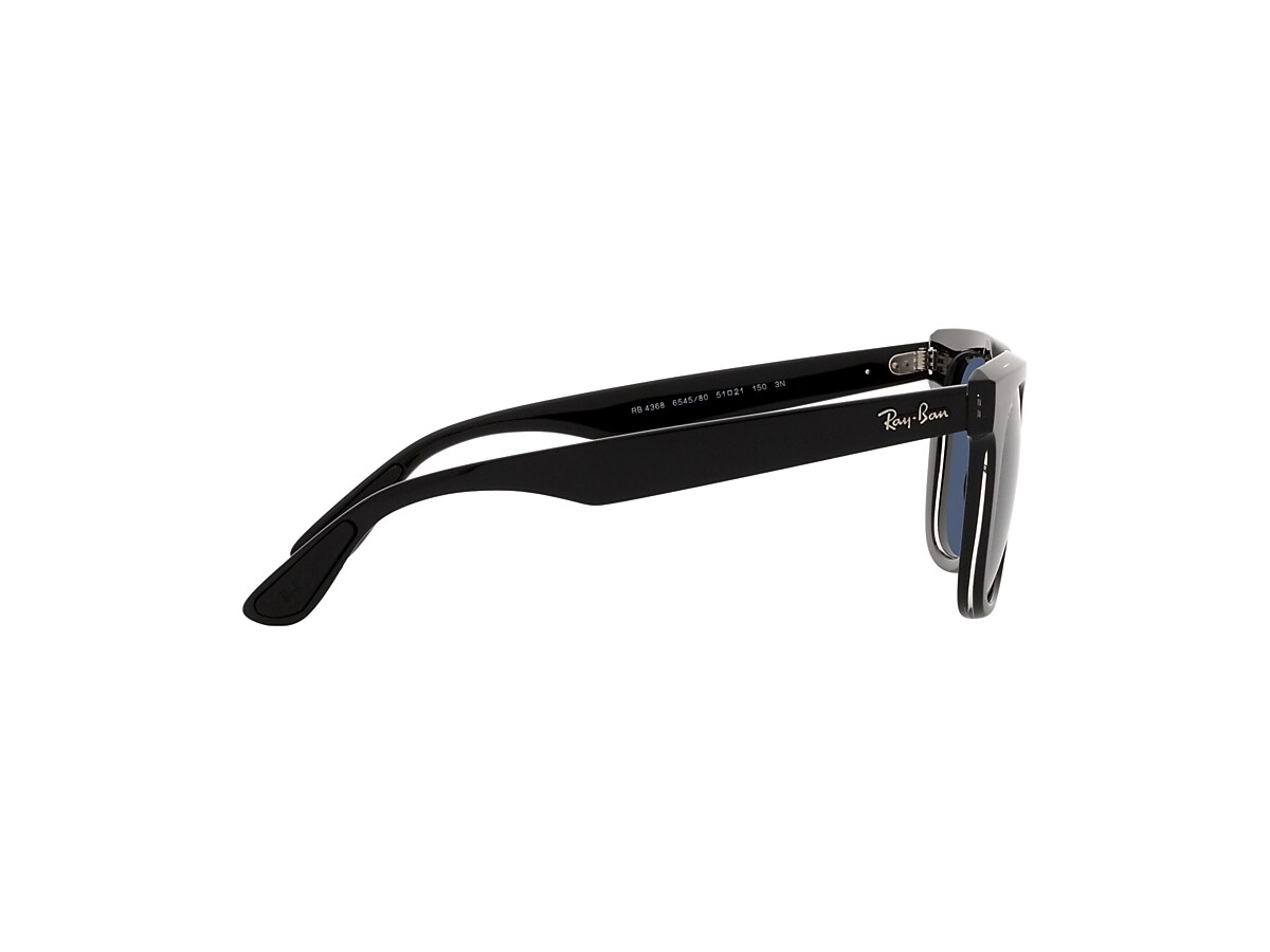 RB4368 Sunglasses in Black and Dark Blue - RB4368 | Ray-Ban® US