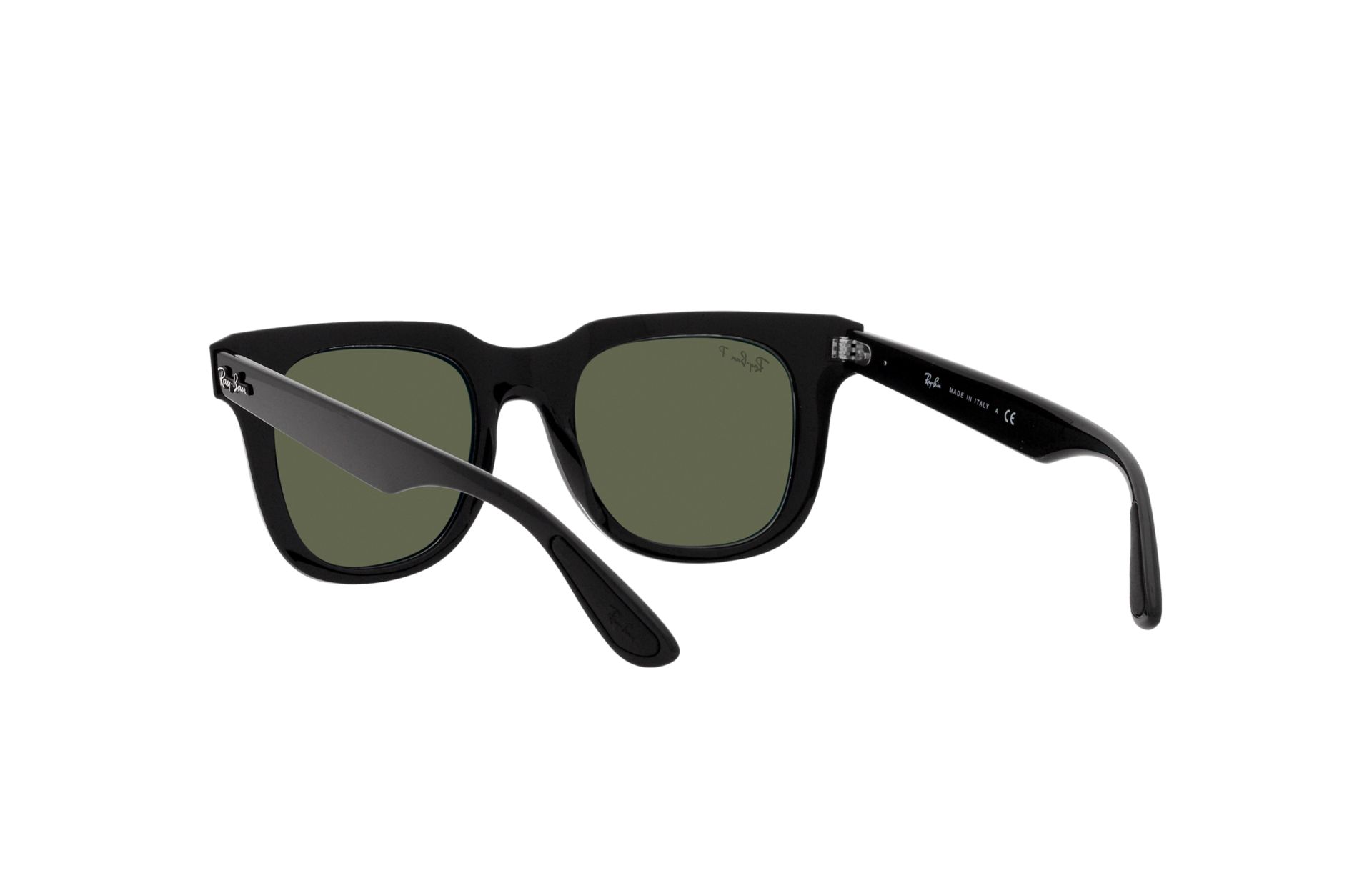 RB4368 Sunglasses in Black and Green 