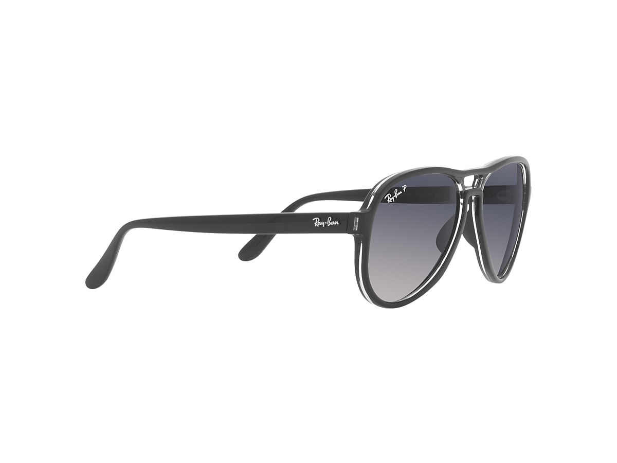 VAGABOND Sunglasses in Black and Blue/Grey - RB4355 | Ray-Ban® US