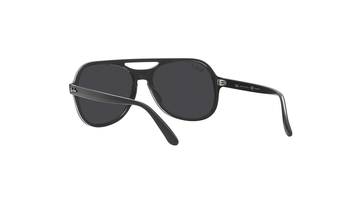 レイバン公式ストア】 Ray-Ban® POWDERHORN サングラス | ブラック X 偏光レンズブラッククラシック - RB4357