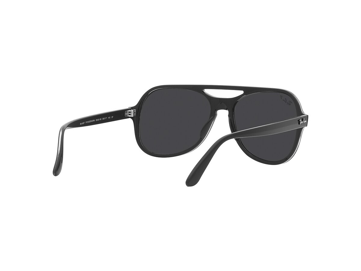 レイバン公式ストア】 Ray-Ban® POWDERHORN サングラス | ブラック X