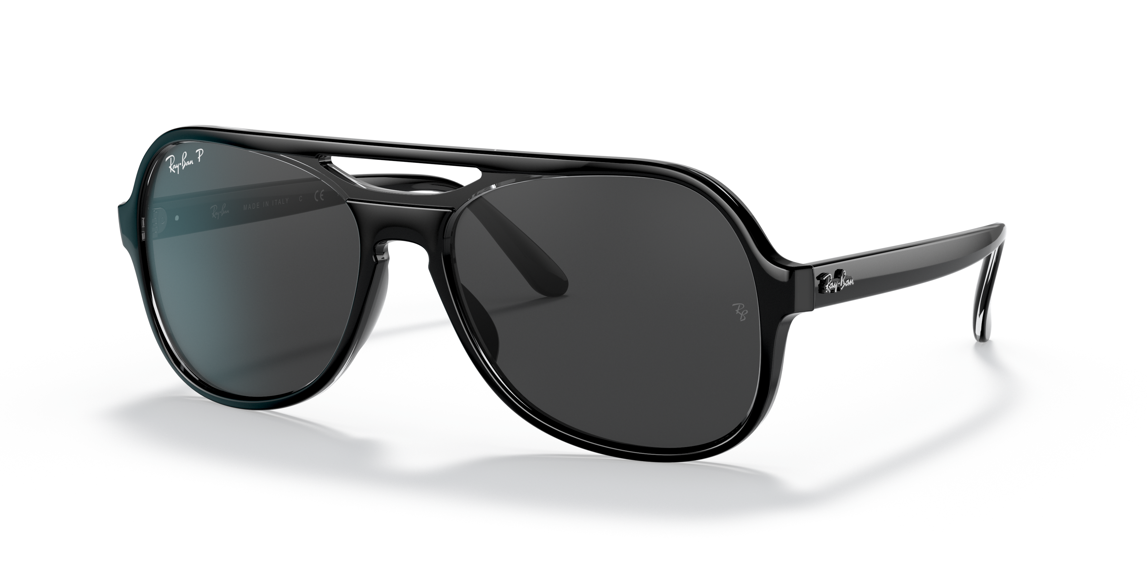 solid black ray bans