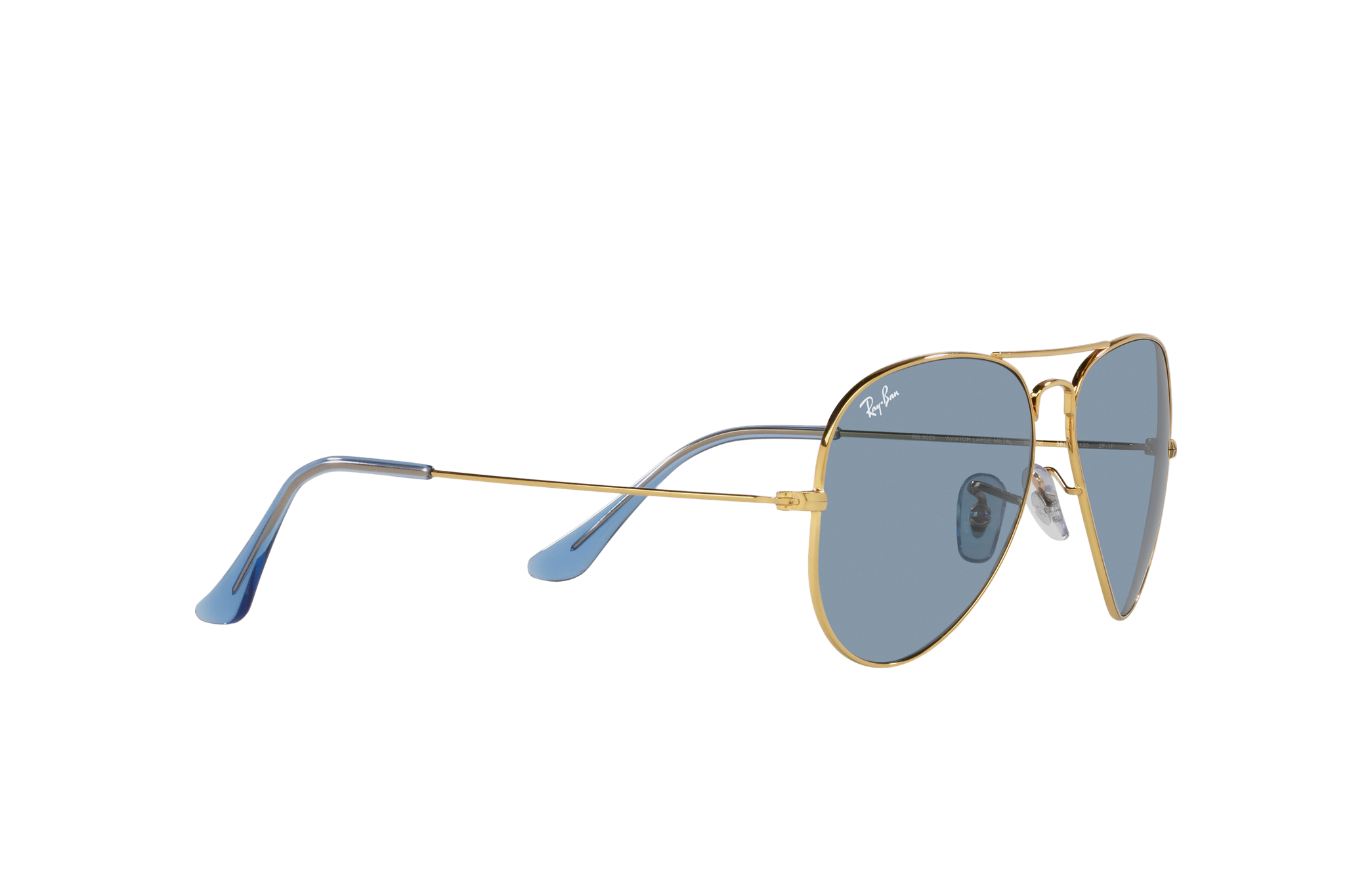 Occhiali da Sole Aviator True Blue in Oro e Blu | Ray-Ban®