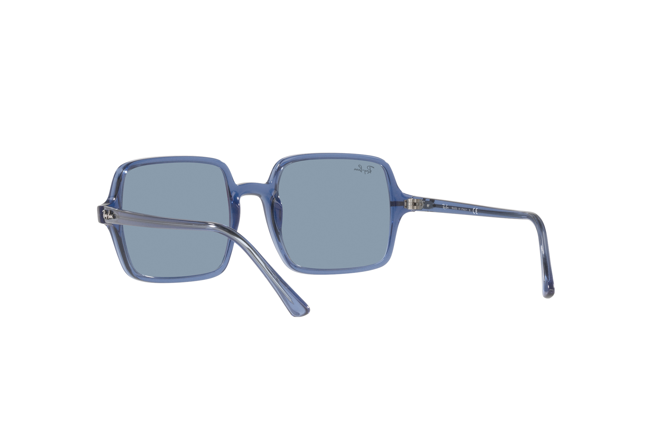 ray ban blue square sunglasses