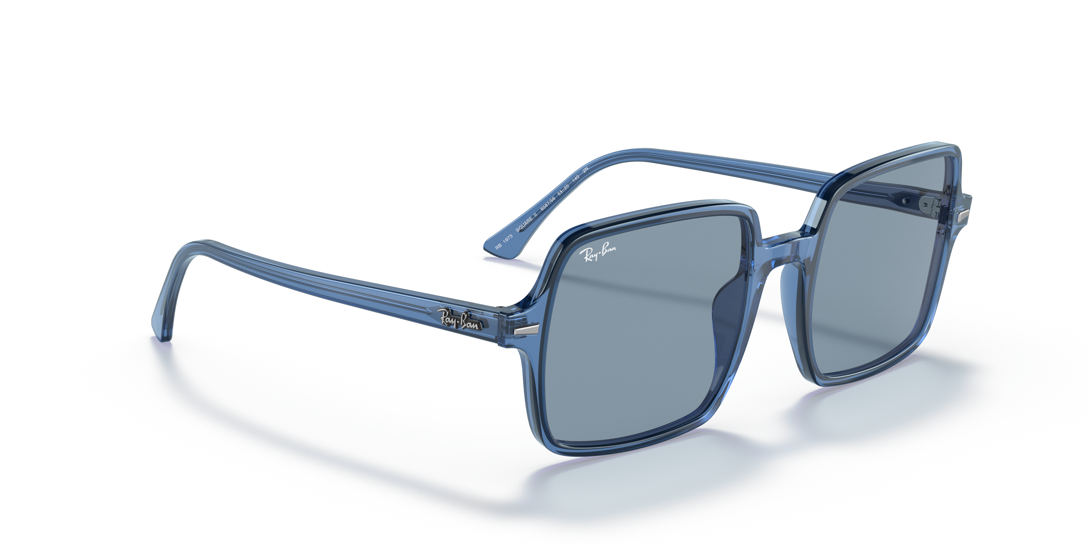 blue square ray bans