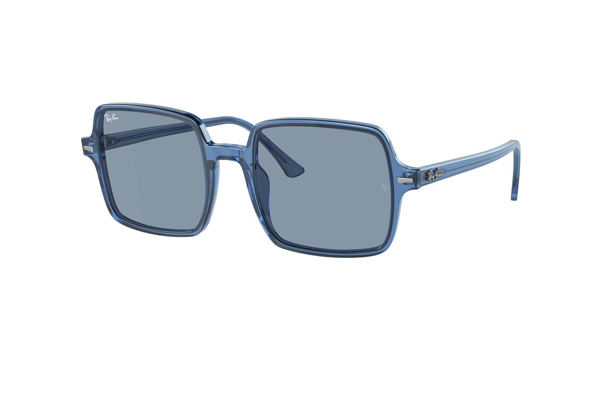 ray ban blue square sunglasses