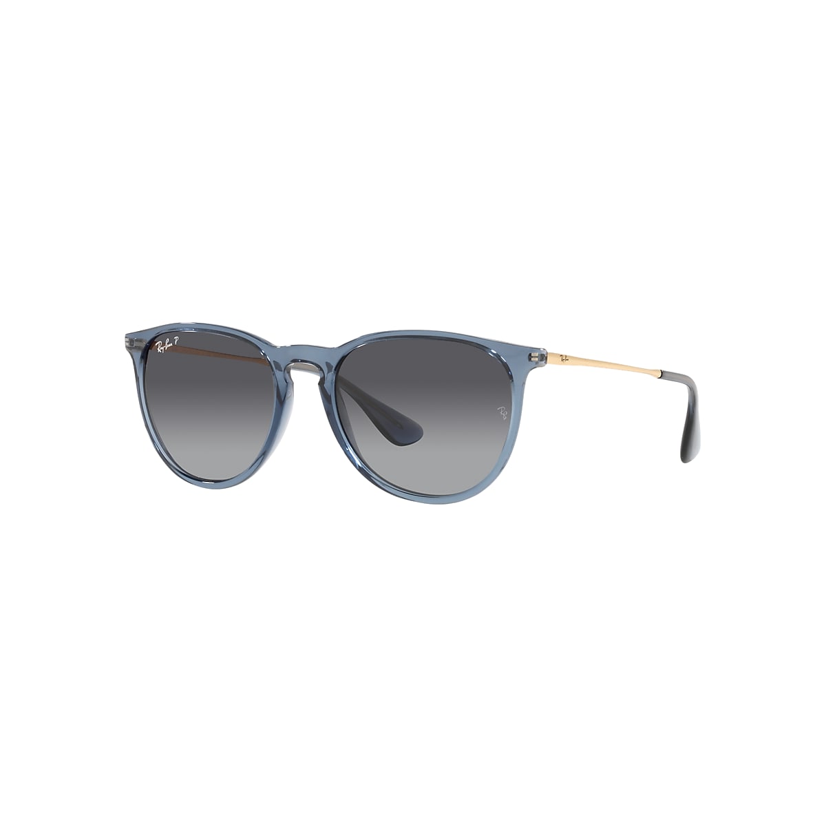 ERIKA CLASSIC Sunglasses in Transparent Blue and Grey - RB4171