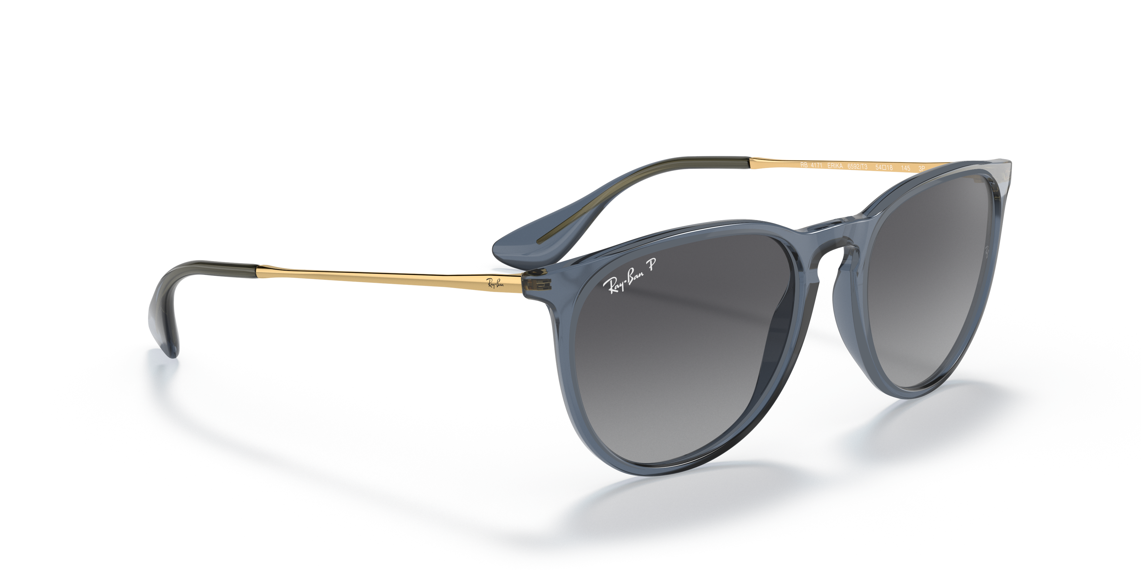 ray ban erika polarized blue