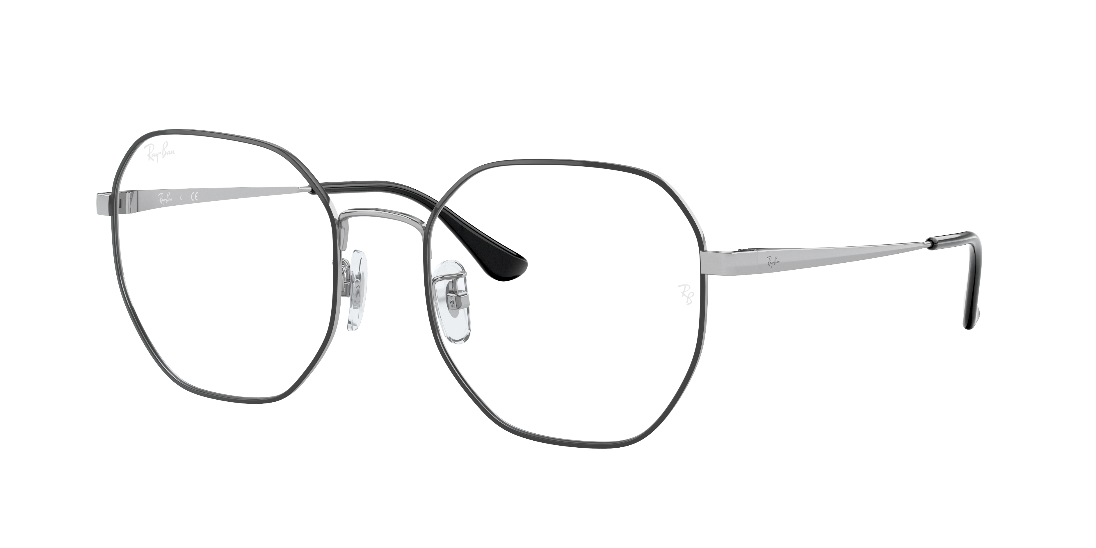 RB6482 OPTICS Eyeglasses with Silver Frame - RB6482D | Ray-Ban® RB6482 OPTICS Eyeglasses with Silver Frame - RB6482D | Ray-Ban®